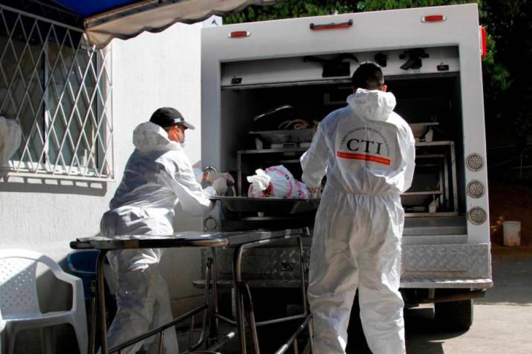 En Bucaramanga Fue Hallado Un Cuerpo En Avanzado Estado De Descomposición En Un Camión Cargado de Maíz.